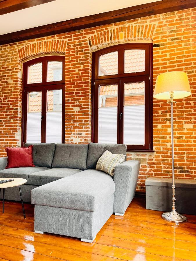 Charmante Ferienwohnung Mit Terrasse Im Herzen Von Norden Buitenkant foto